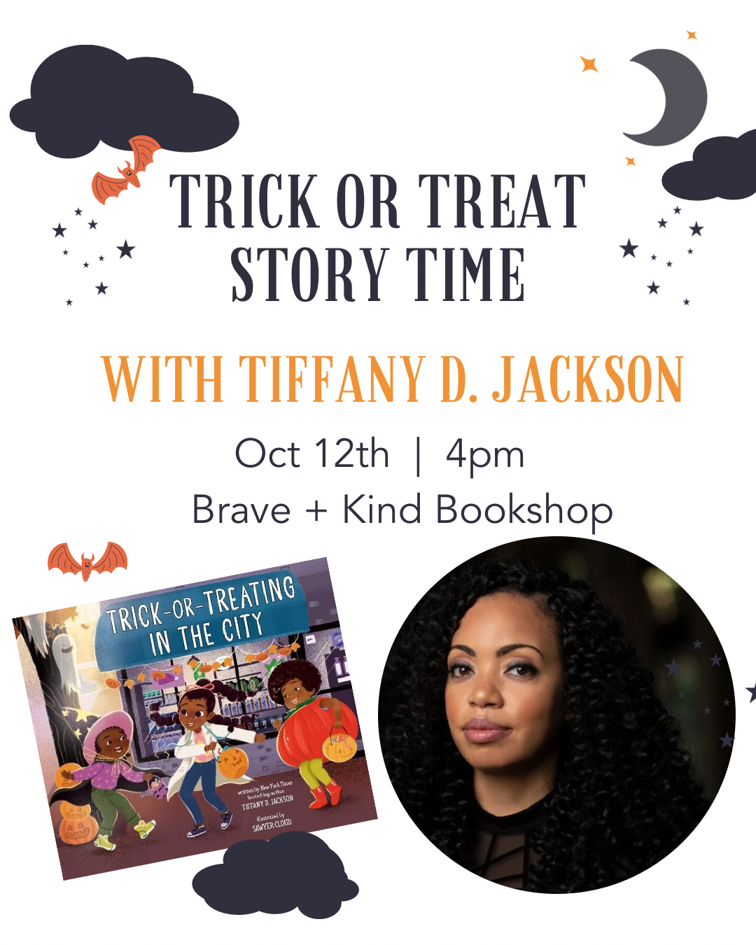 Trick-Or-Treating in the City | Tiffany D. Jackson (Author) + Sawyer Cloud (Illustrator)
