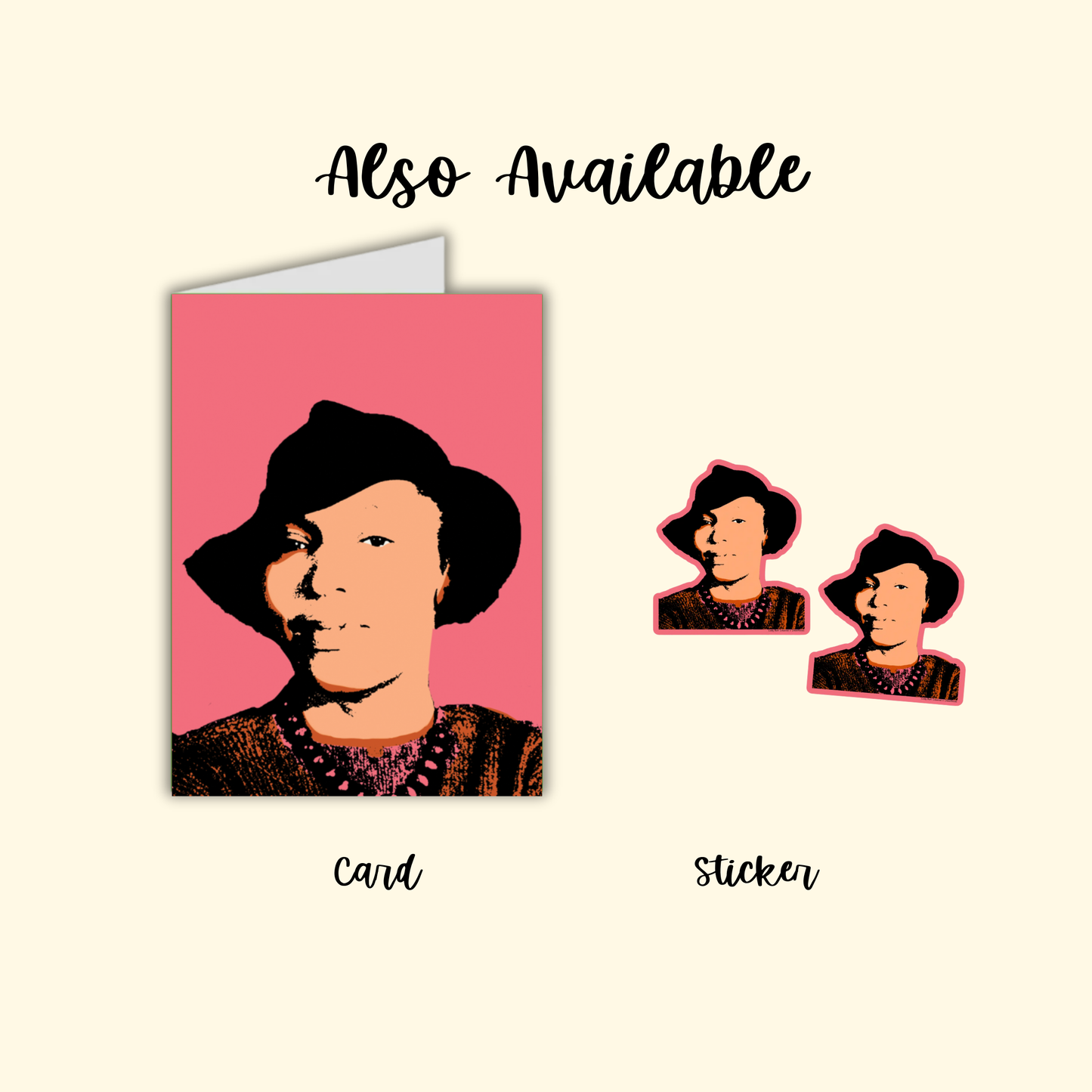 Zora Neale Hurston Sticker | Black Literary Icon | Bookish