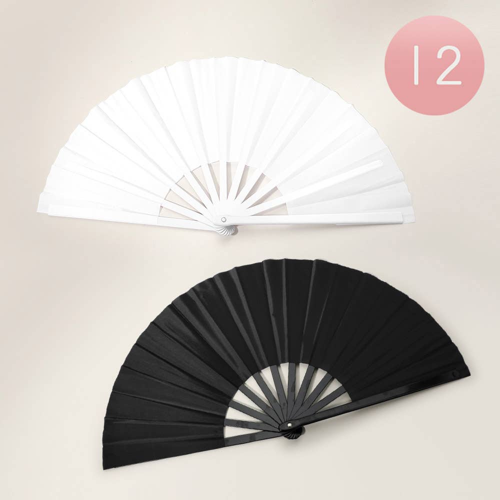 Folding Line Dance Hand Fan