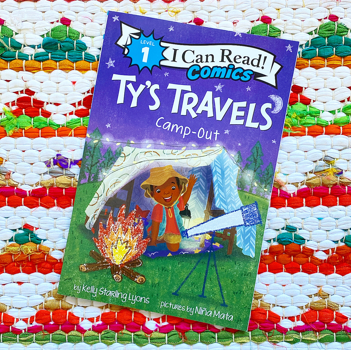 Ty's Travels: Camp-Out | Kelly Starling Lyons (Author) + Niña Mata (Illustrated by)