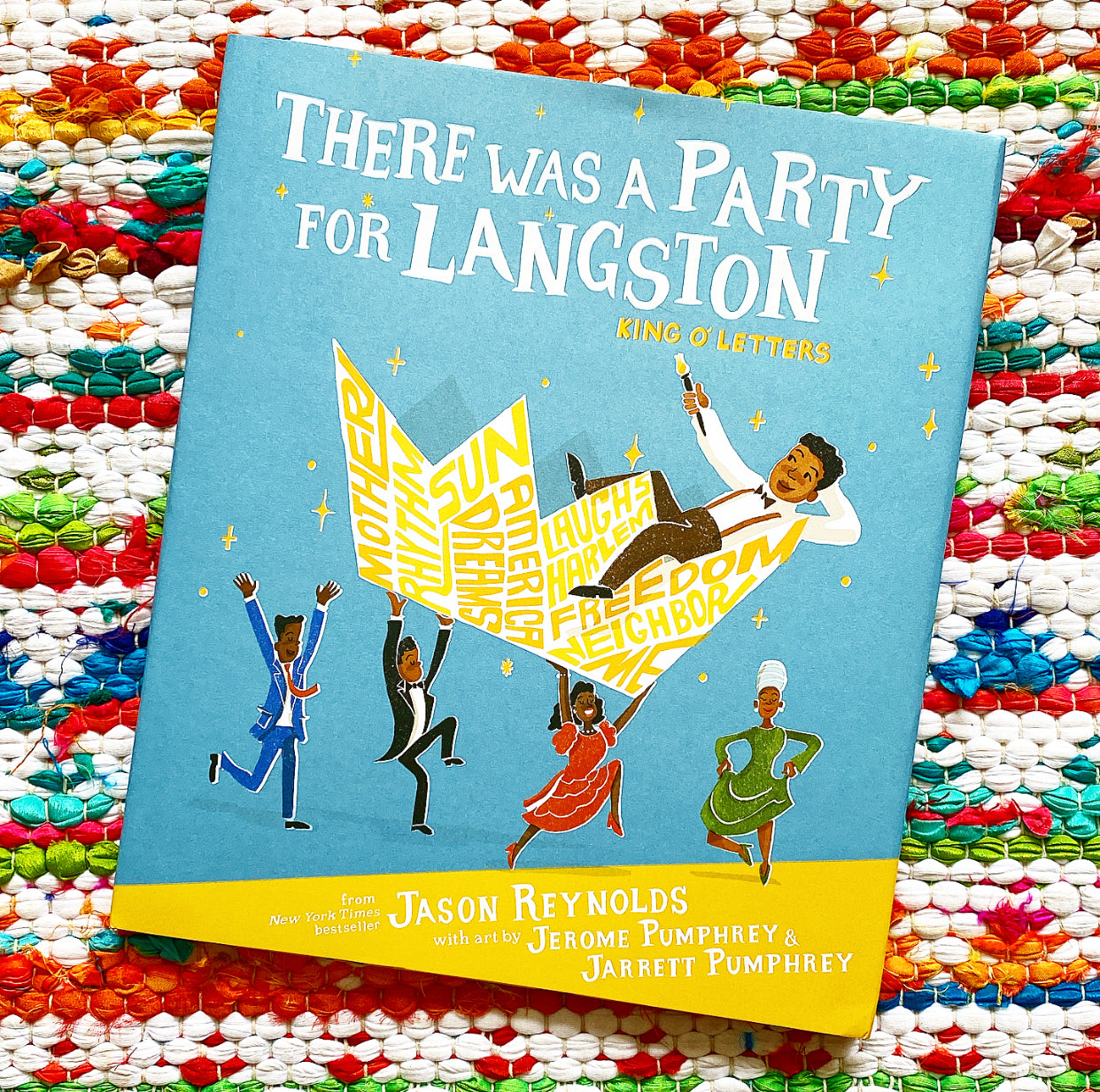 There Was a Party for Langston | Jason Reynolds (Author) + Jerome Pumphrey (Illustrated by) + Jarrett Pumphrey (Illustrated by)