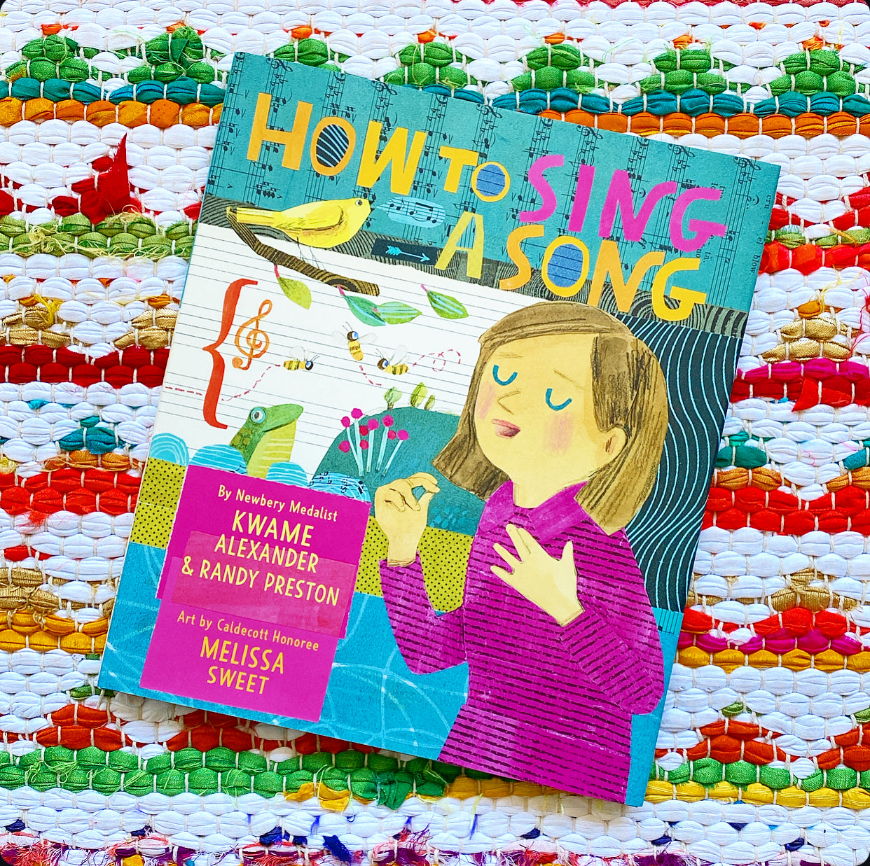 How to Sing a Song | Kwame Alexander + Randy Preston (Authors) + Melissa Sweet (Illustrator)