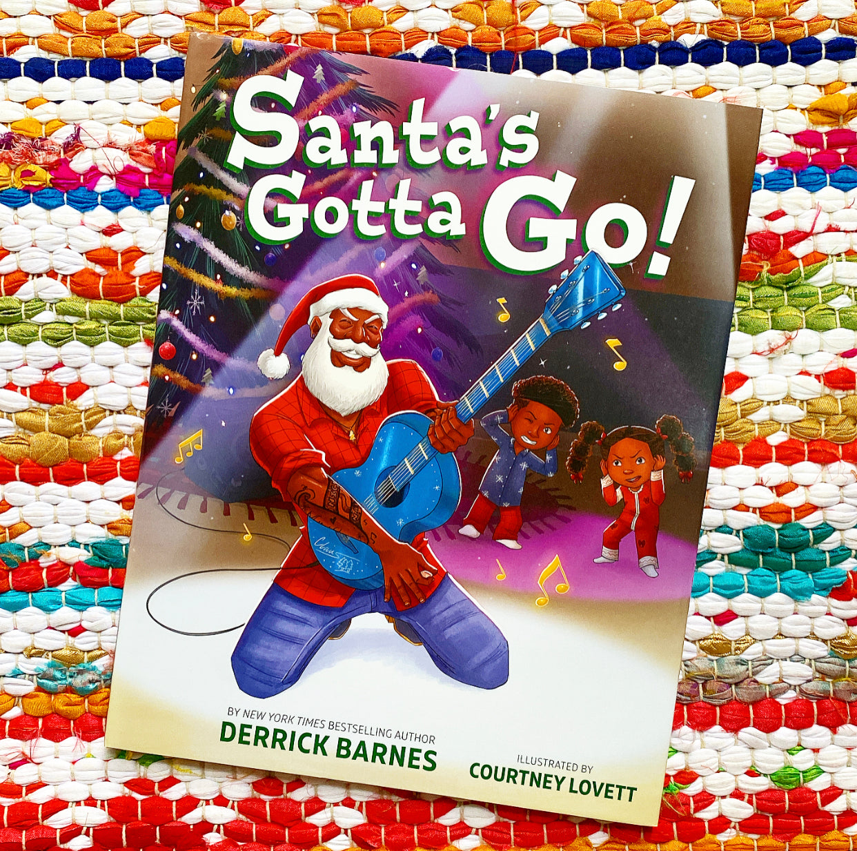Santa's Gotta Go! | Derrick Barnes (Author) + Courtney Lovett (Illustrator)