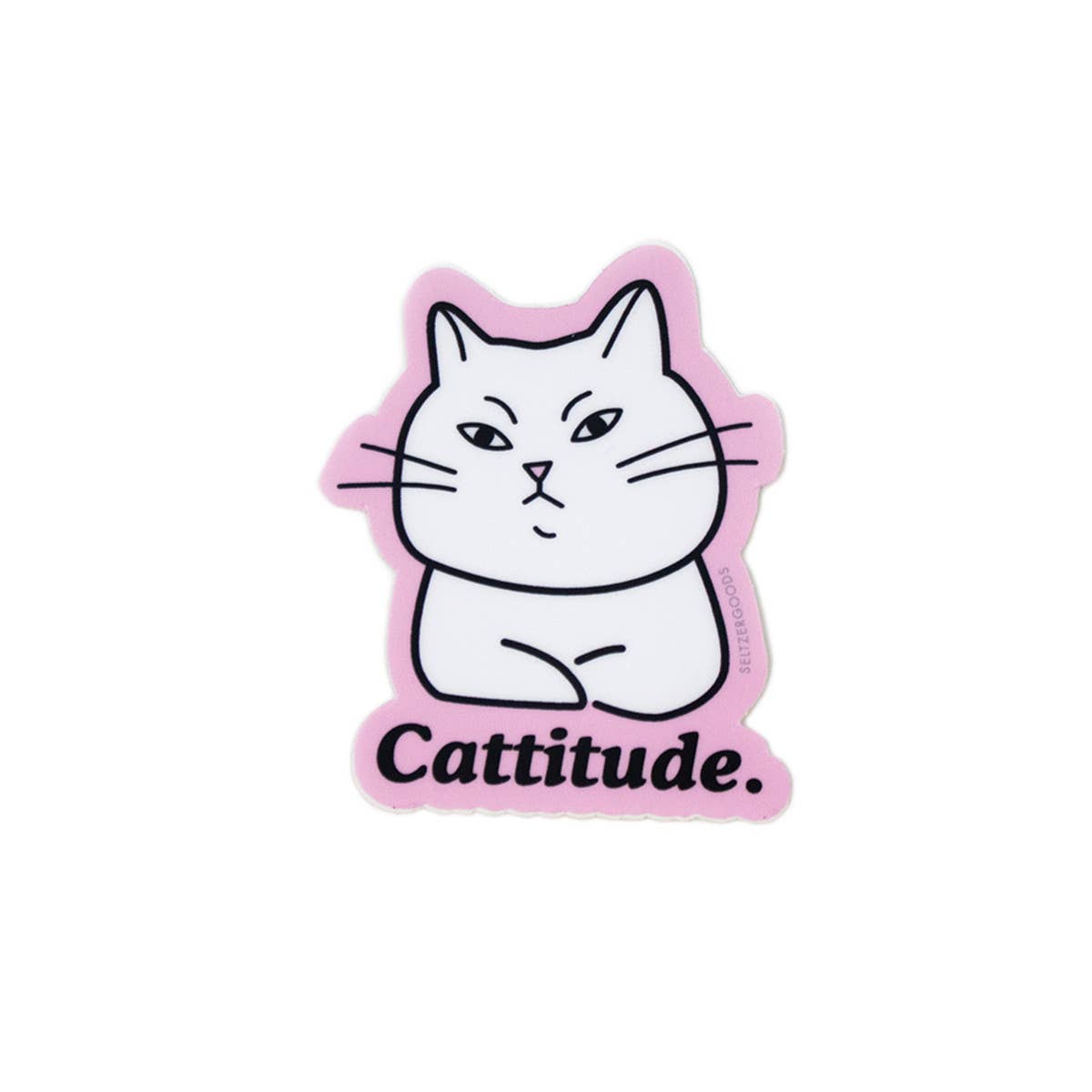 Cattitude Sticker
