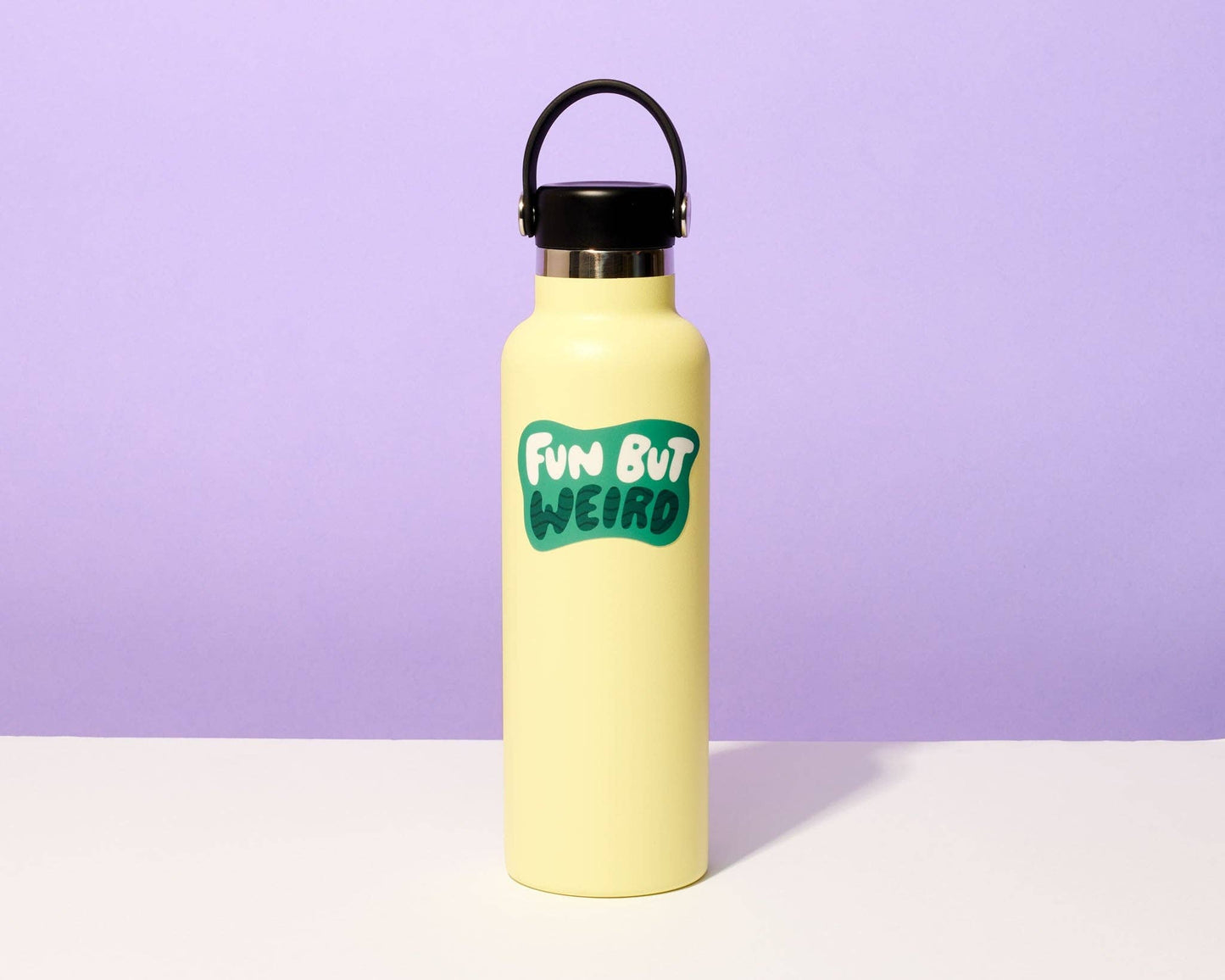 Fun but Weird Vinyl Sticker - Self Love