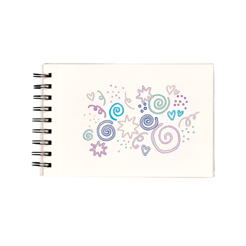 Silver Linings Outline Markers - set of 6 | OOLY