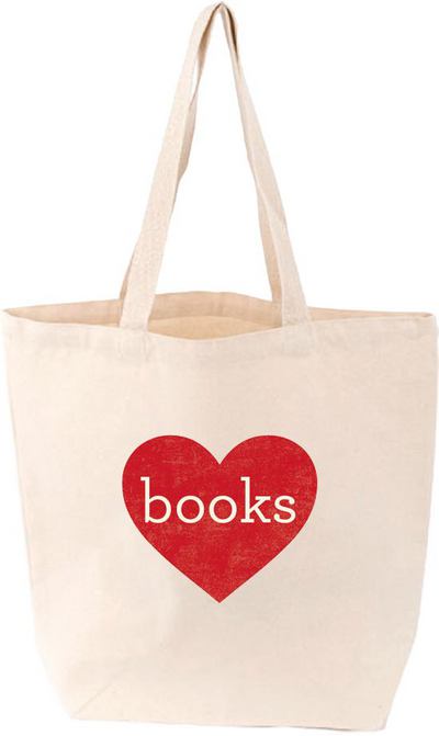 Heart Books Tote | Gibbs-Smith