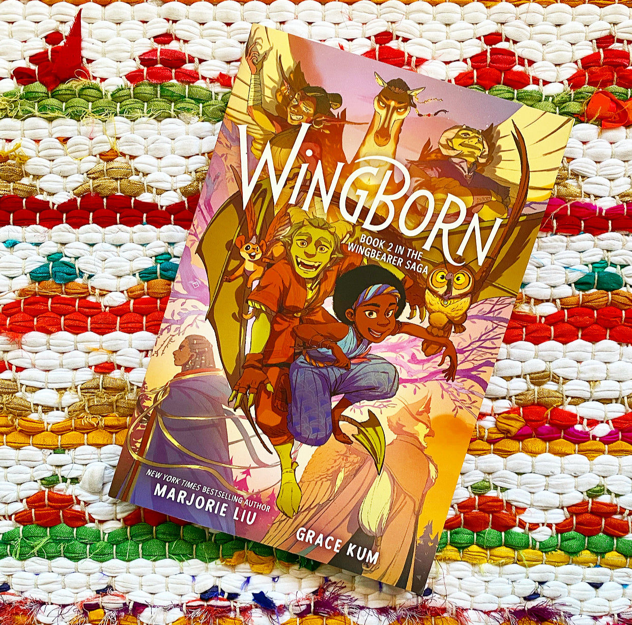 Wingborn (Wingbearer Saga #2) | Marjorie Liu (Author) + Grace Kum (Illustrator)