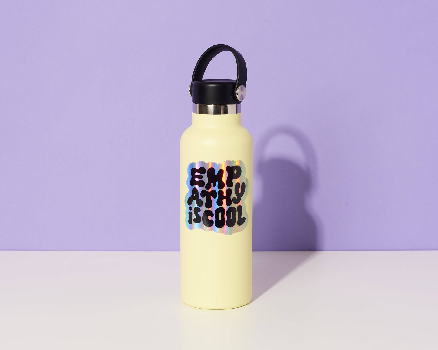 Empathy is Cool Holographic Vinyl Sticker