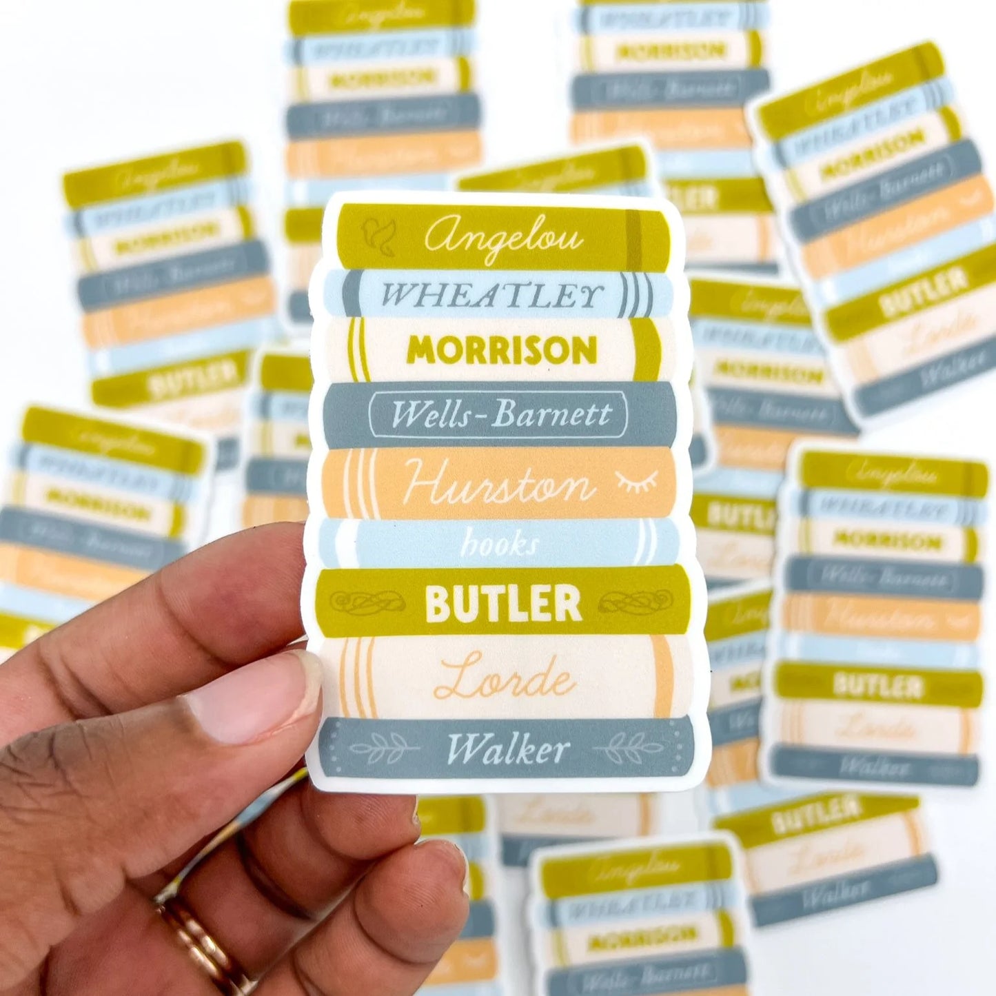 Black Stack: Women’s Edition Sticker | Oh Happy Dani