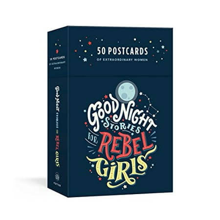 Good Night Stories for Rebel Girls: 50 Postcards of Women Creators, Leaders, Pioneers, Champions, and Warriors | Francesca Cavallo (Author) + Elena Favilli (Author)