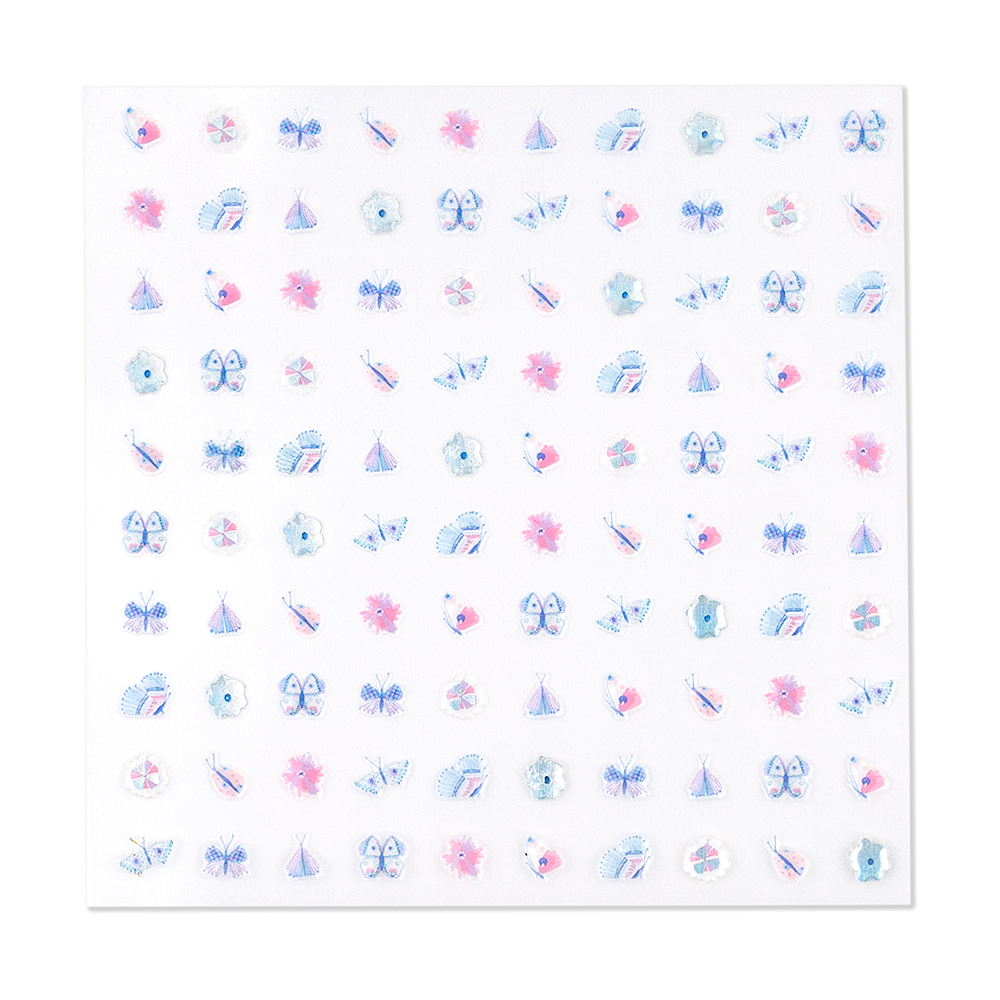 Flutter Nail Stickers - 1 Pk.