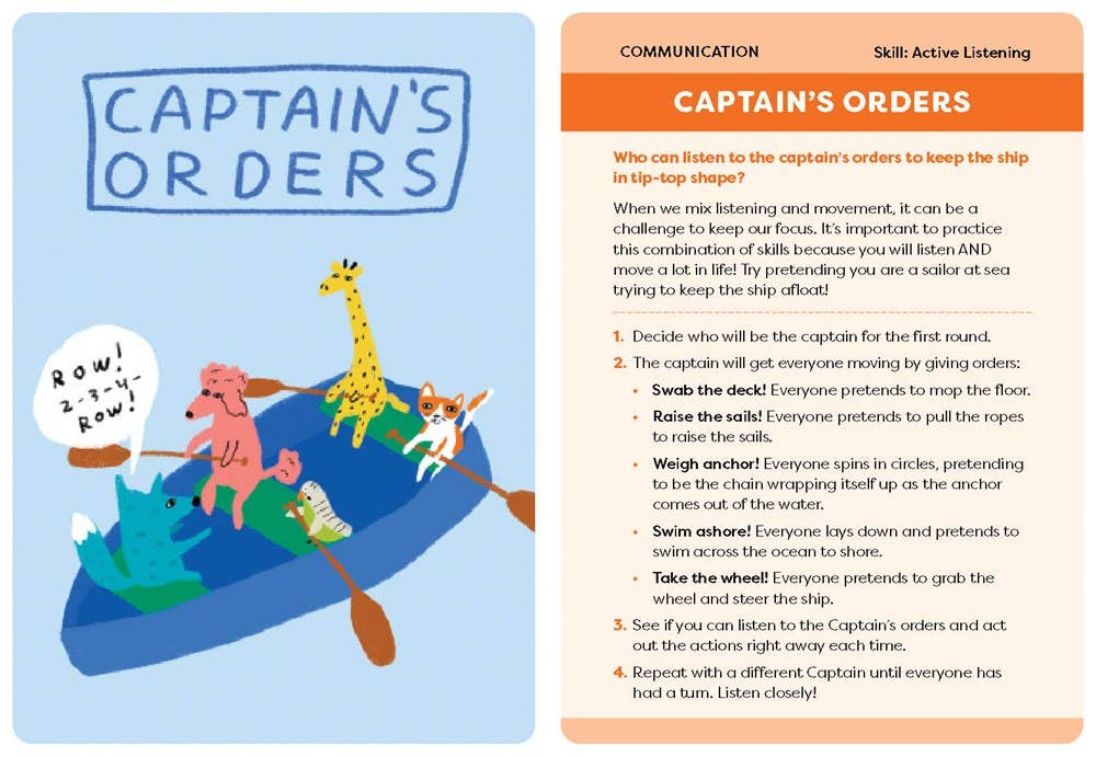 Social Skills Activity Deck for Kids: 30 Super Fun Ways to Make Friends, Listen Better, and Build Self-Confidence | Betsy Petersen (Author) + Brad Petersen (Author)