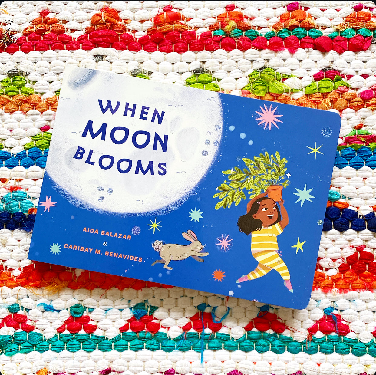 When Moon Blooms | Aida Salazar (Author) + Caribay M. Benavides (Illustrator)