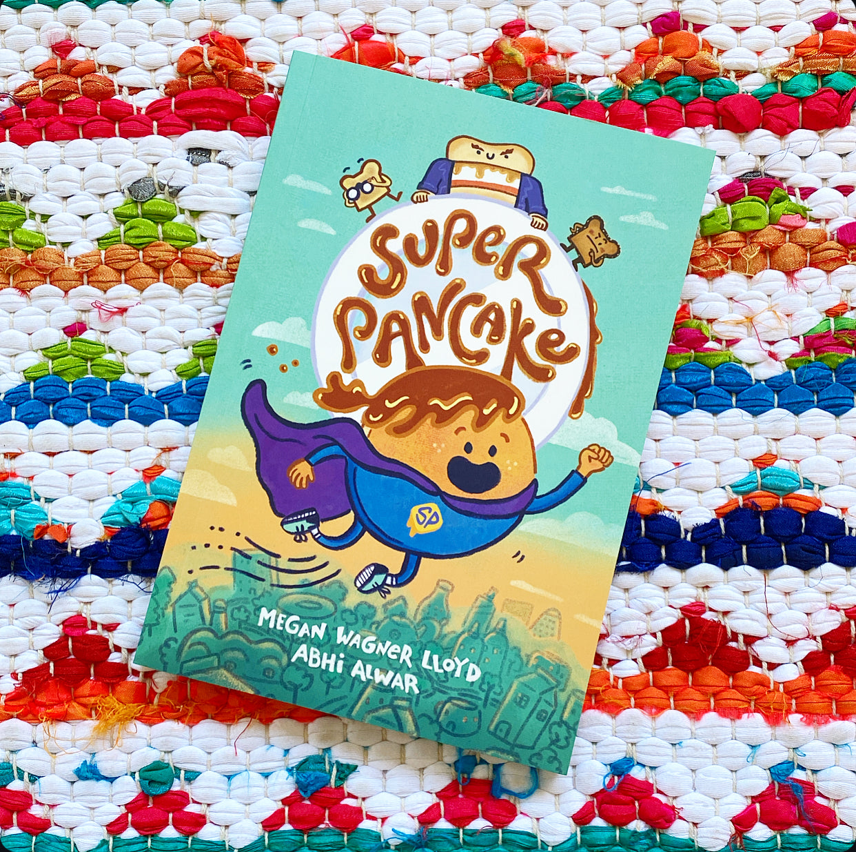 Super Pancake: (A Graphic Novel) | Megan Wagner Lloyd (Author) + Abhi Alwar (Illustrator)