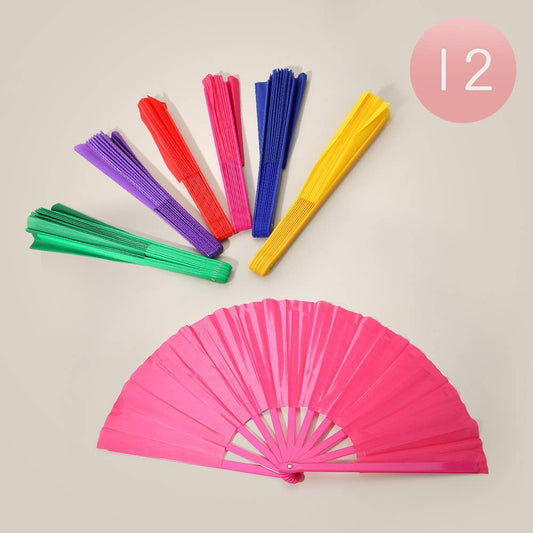 Folding Line Dance Hand Fan