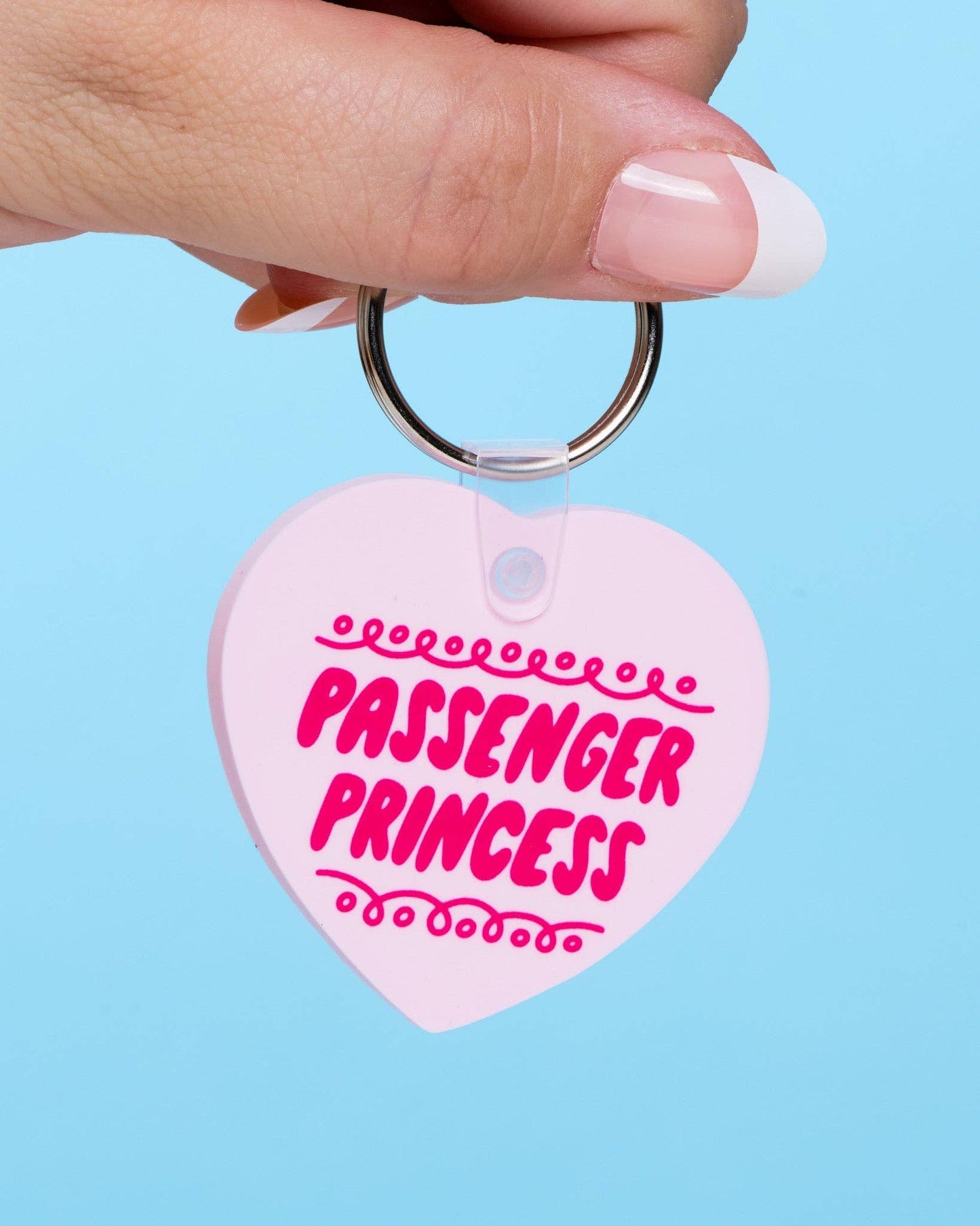 Passenger Princess PVC Keychain