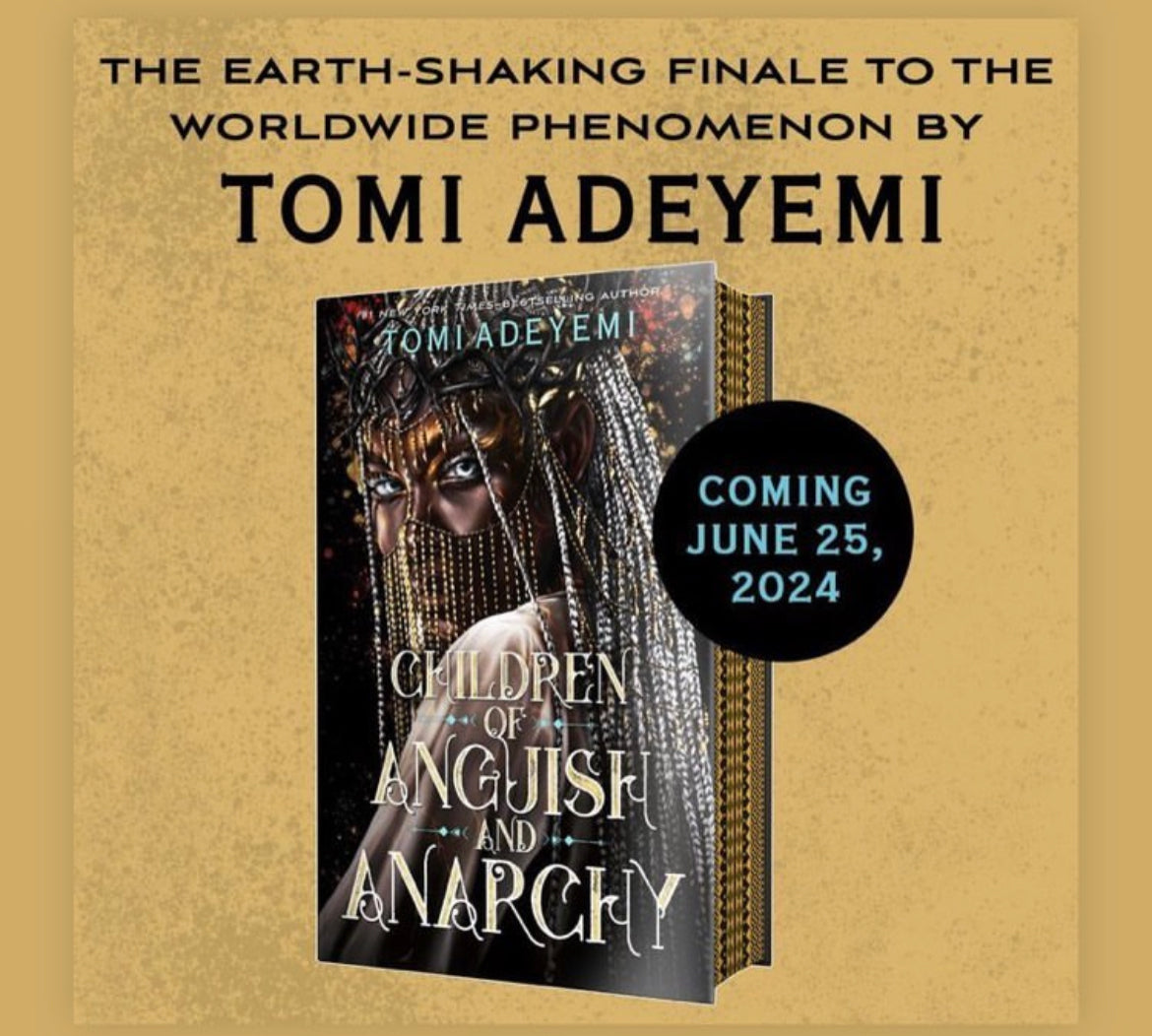 Children of Anguish and Anarchy (Legacy of Orisha #3) | Tomi Adeyemi