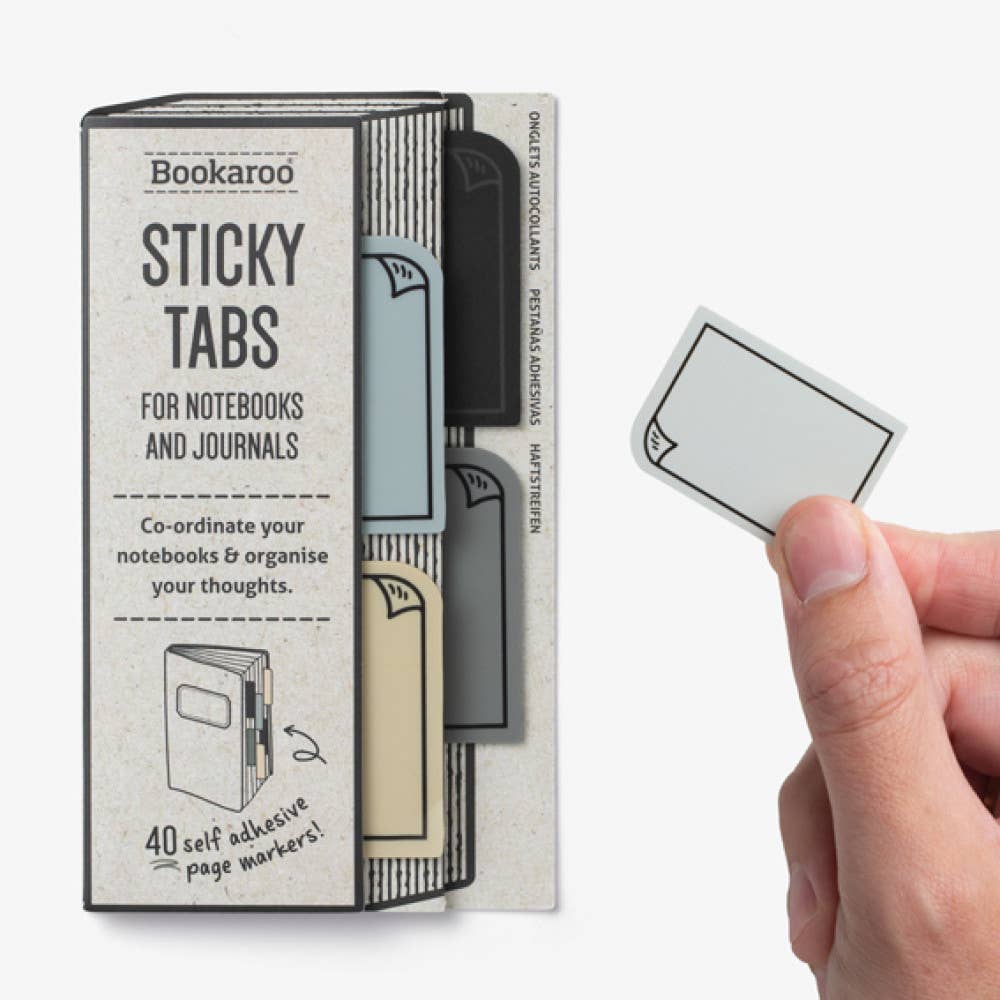 Bookaroo Sticky Tabs: Pastels