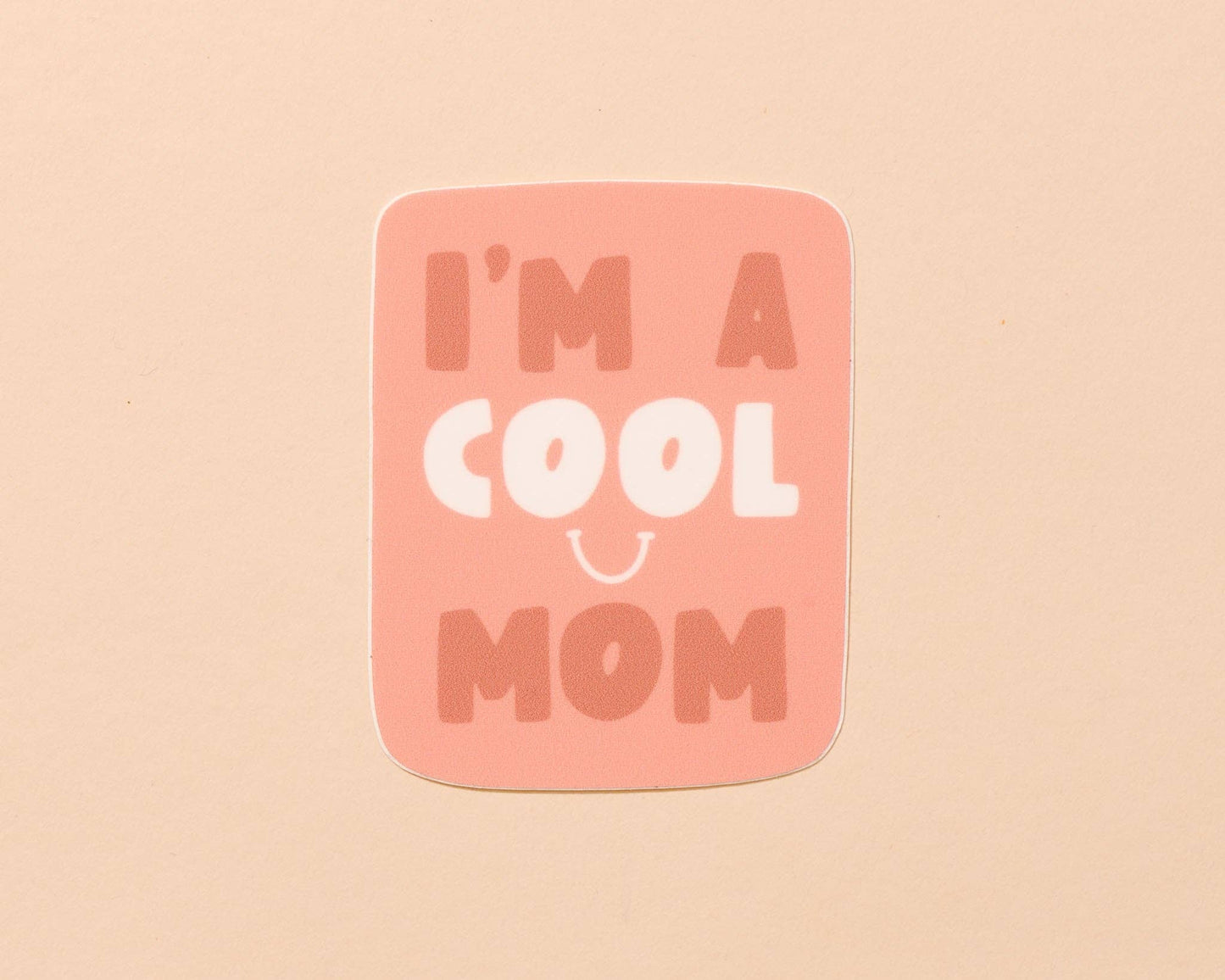 Cool Mom Vinyl Sticker