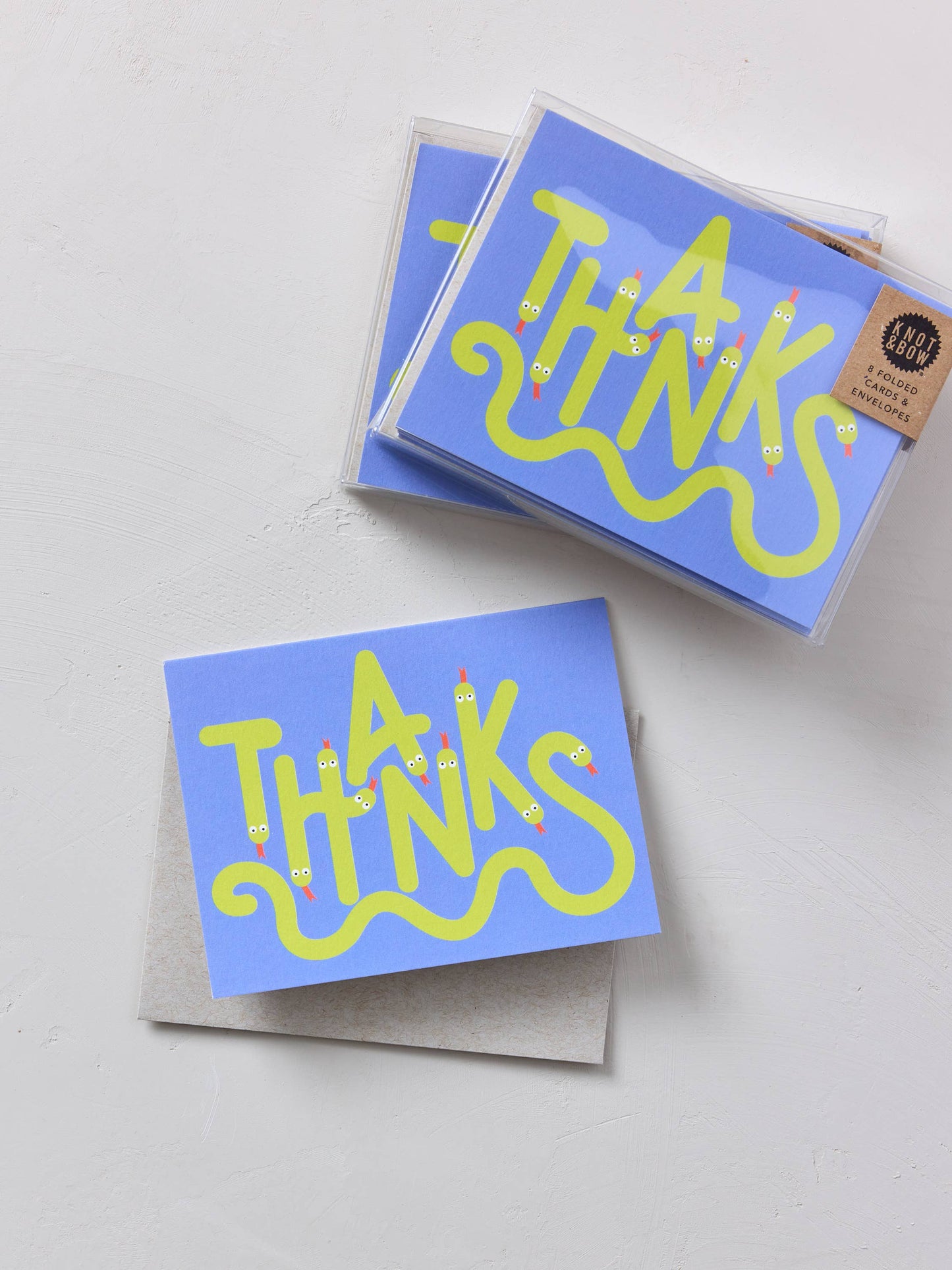 Boxed Set of 8 Cards | Thanksss Greeting Cards
