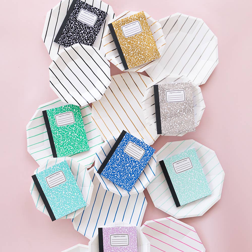 Gold Mini Composition Notebook - 1 pk.