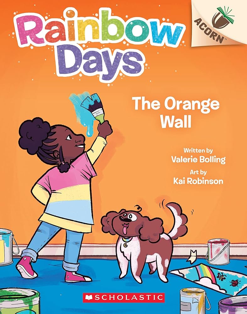 The Orange Wall: An Acorn Book (Rainbow Days #3) cover image