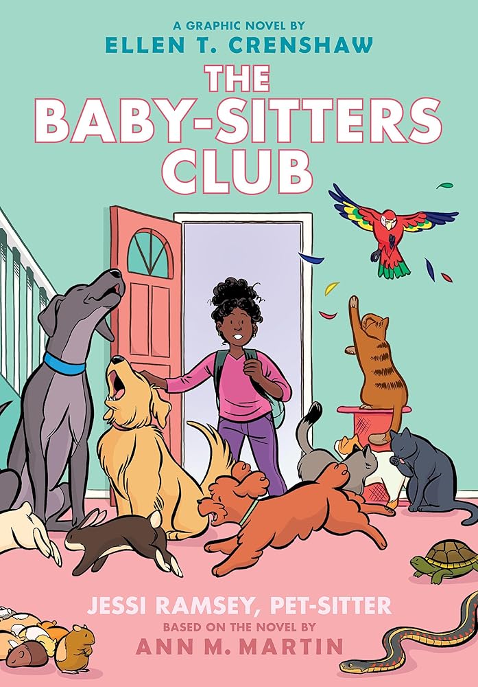Jessi Ramsey, Pet-sitter: A Graphic Novel (The Baby-sitters Club #18) (The Baby-Sitters Club Graphix) cover image