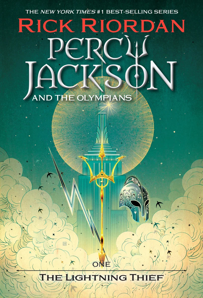 Percy Jackson and the Olympians, Book One: The Lightning Thief | Rick  Riordan [SIGNED BOOK PLATE], image size:817x1200