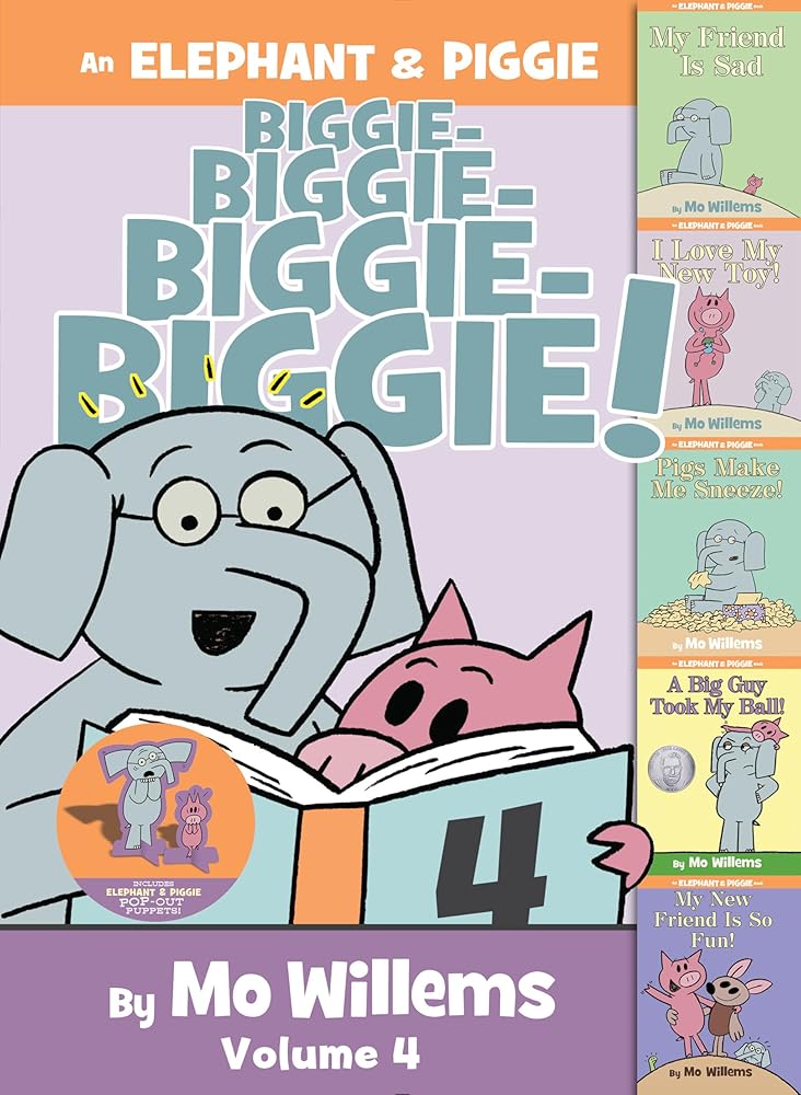 An Elephant & Piggie Biggie! Volume 4 (An Elephant and Piggie Book) cover image