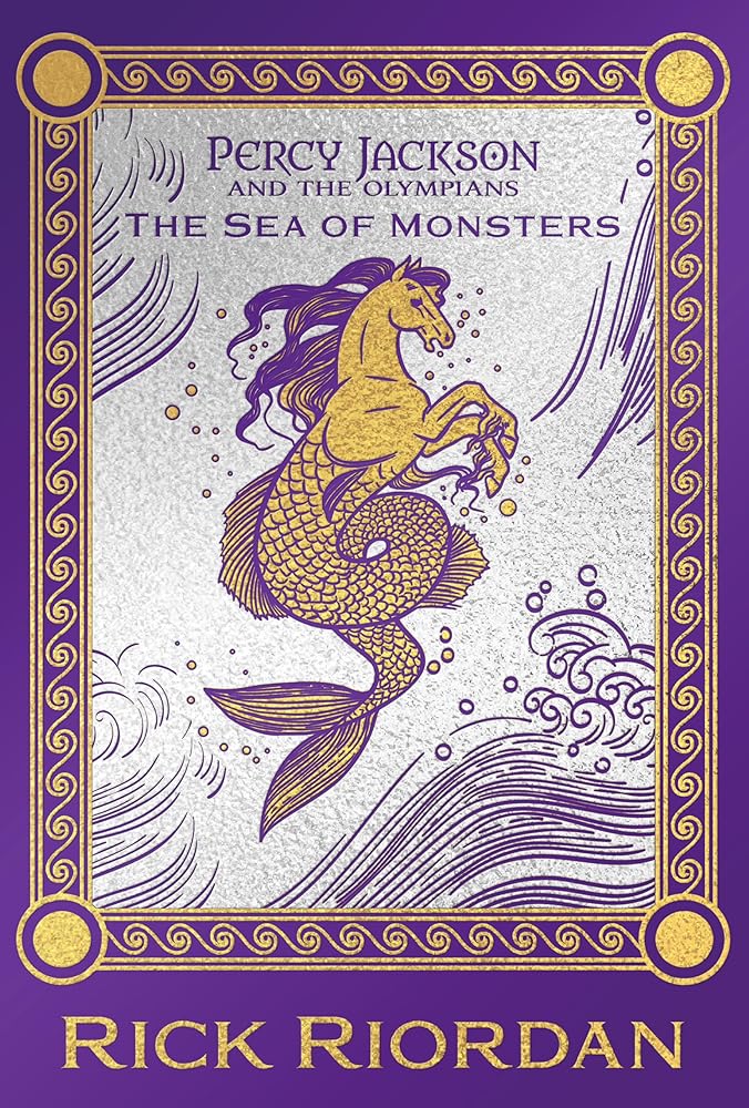 book percy jackson sea of monsters Percy Jackson and the Olympians The Sea of Monsters Deluxe Collector's – Brave + Kind Bookshop