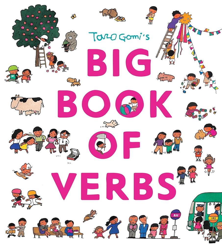 Taro Gomi’s Big Book of Verbs cover image