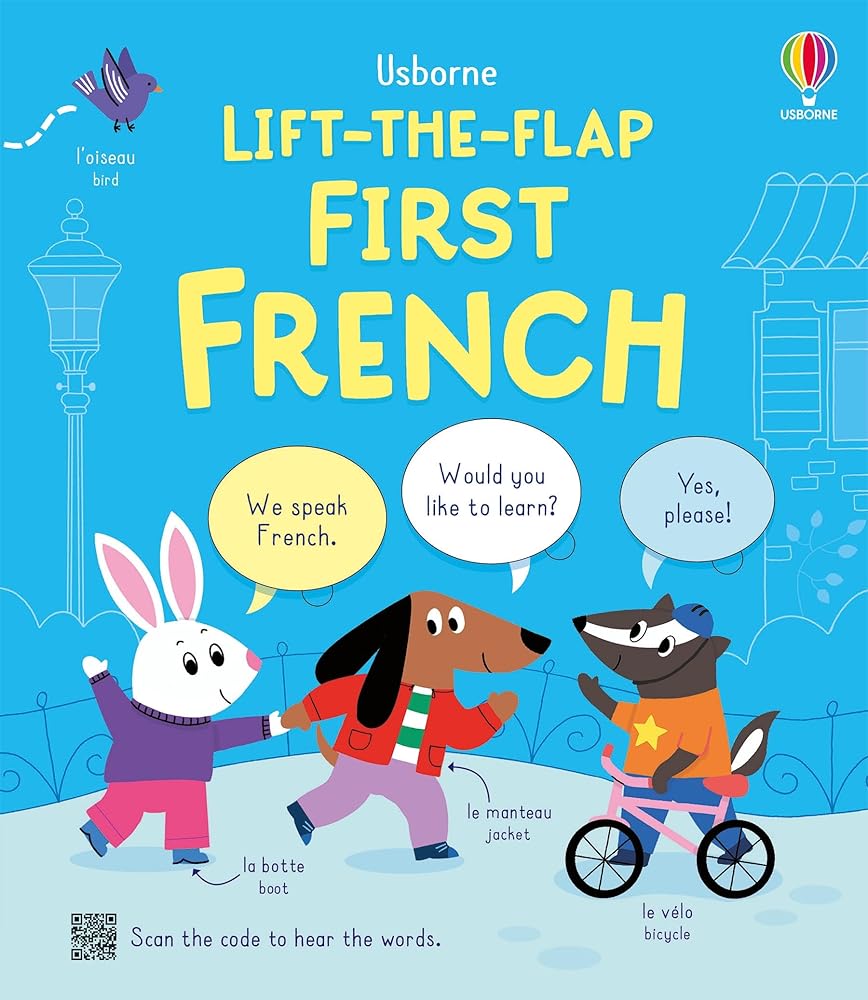 Lift-the-flap First French (Lift-the-flap Bilinguals) cover image