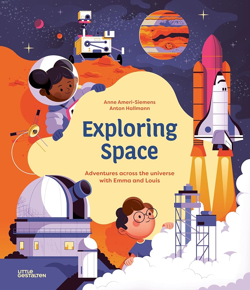 Exploring Space: Adventures Across the Universe with Emma and Louis cover image