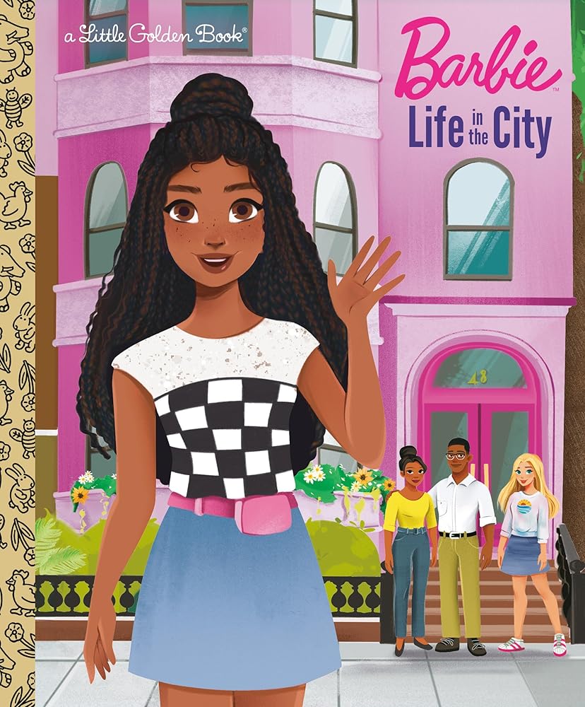 Barbie: Life in the City (Little Golden Book) cover image