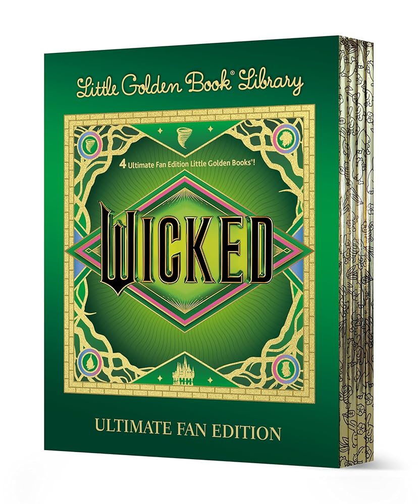 Wicked Little Golden Book Boxed Set: Ultimate Fan Edition (Universal Pictures Wicked) cover image
