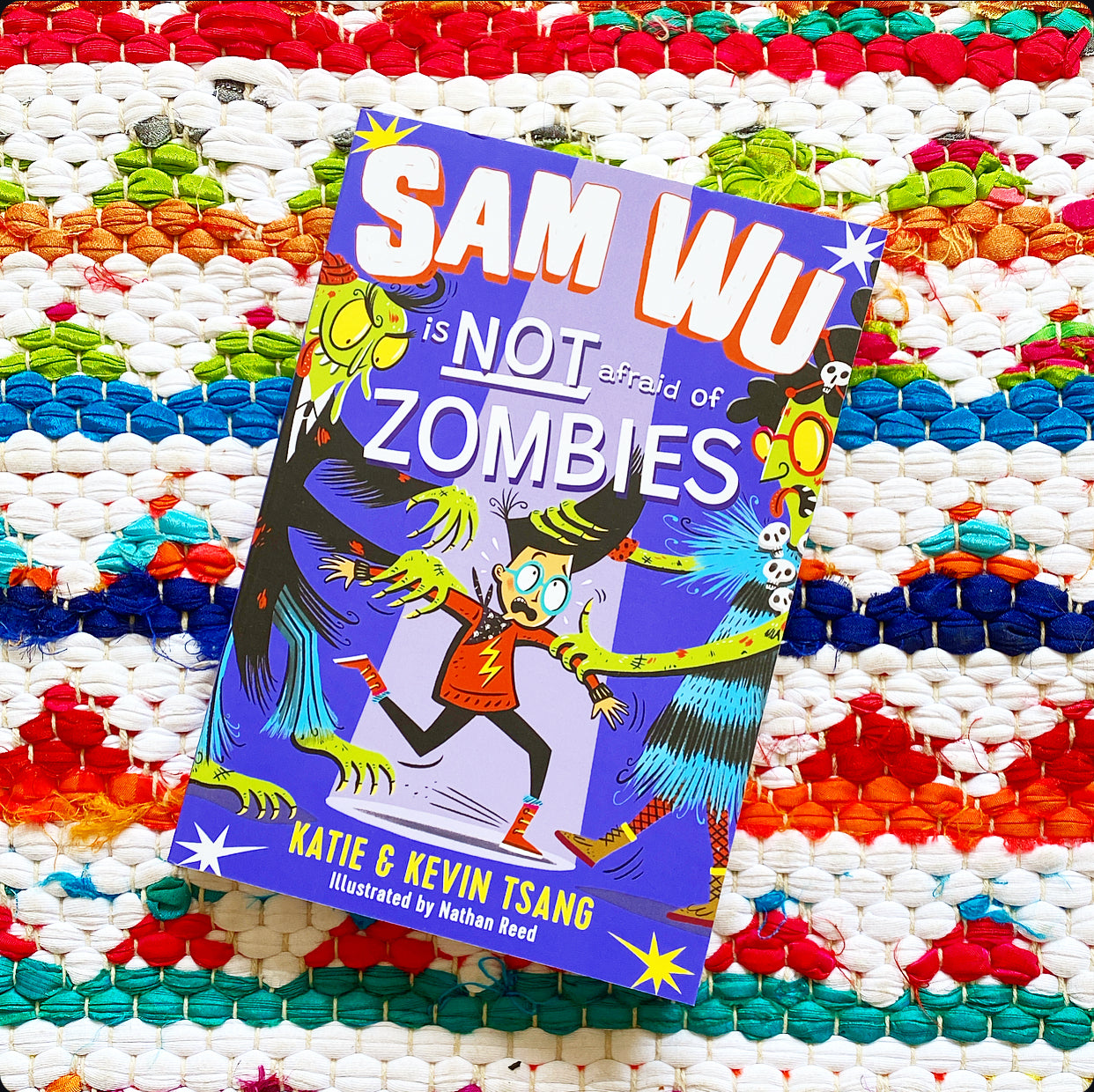 Sam Wu Is Not Afraid of Zombies | Katie + Kevin Tsang (Authors) + Nathan Reed (Illustrator)