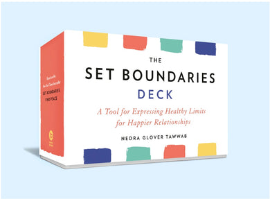 The Set Boundaries Deck: A Tool for Expressing Healthy Limits for Happier Relationships | Nedra Glover Tawwab