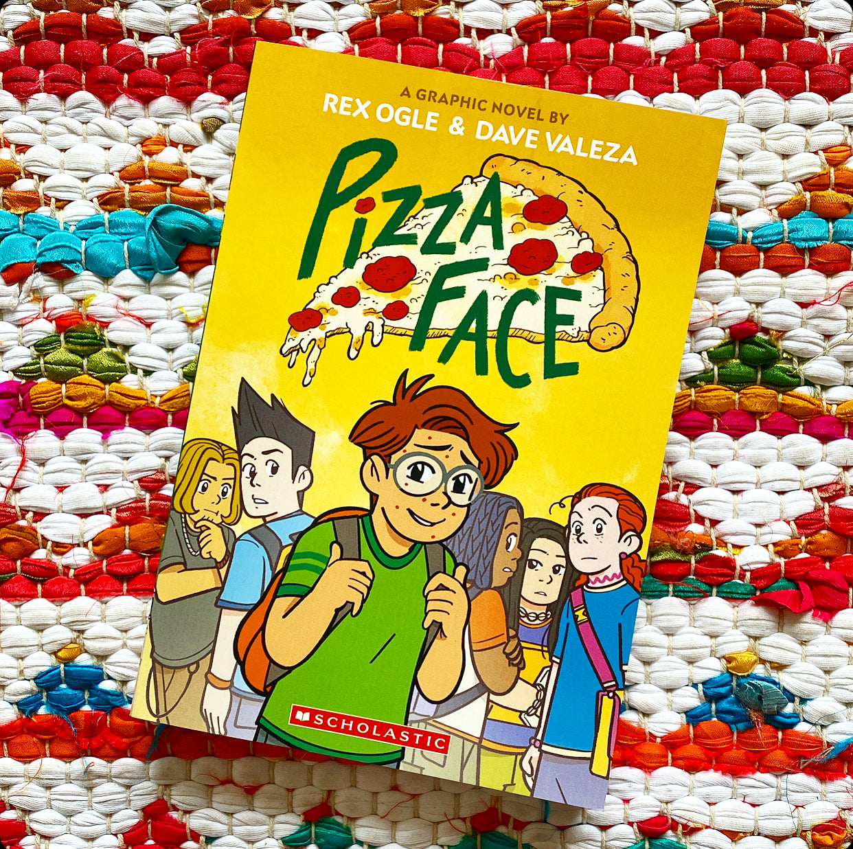 Pizza Face: A Graphic Novel | Rex Ogle (Author) + Dave Valeza (Illustrator)