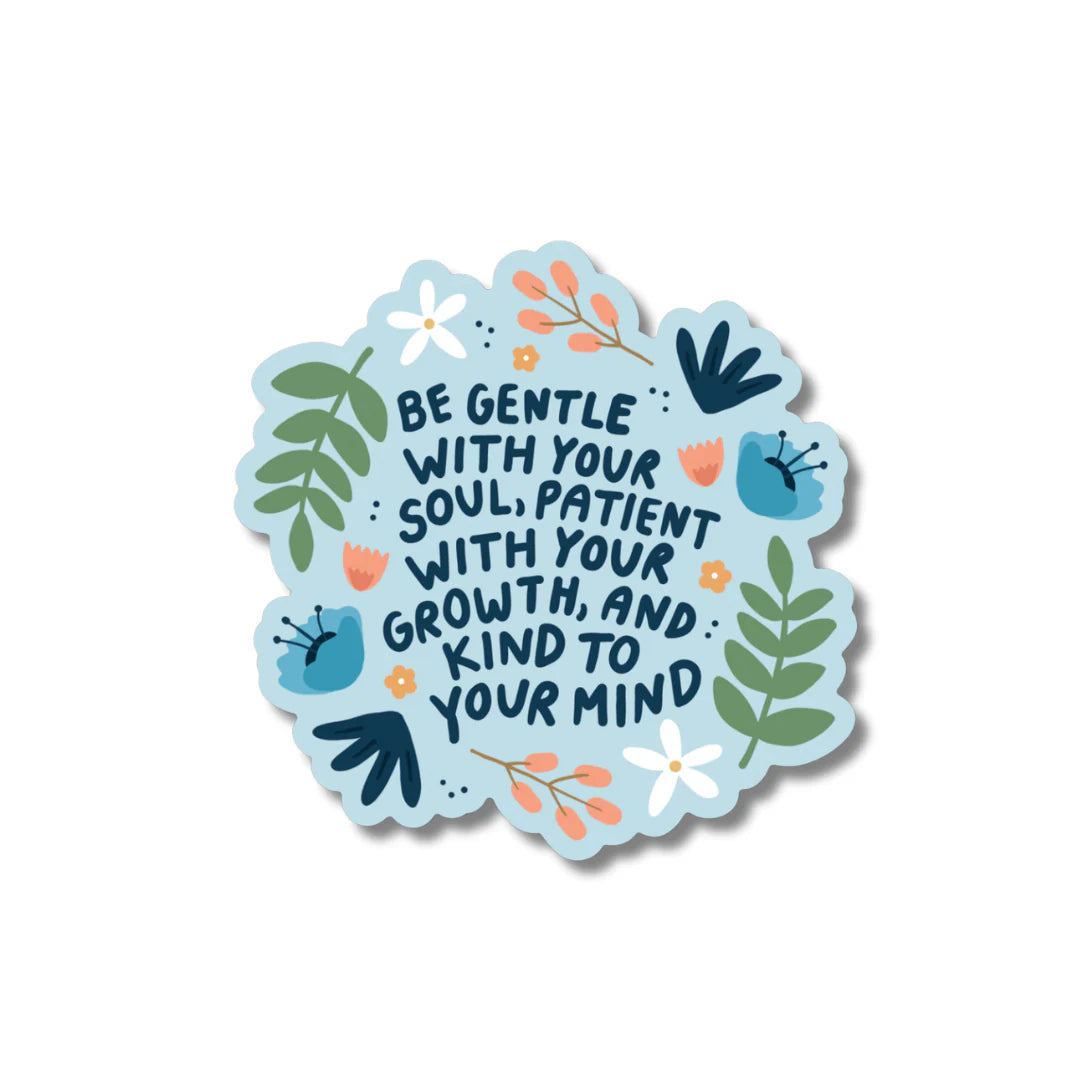 Be Gentle Sticker | Oh Happy Dani