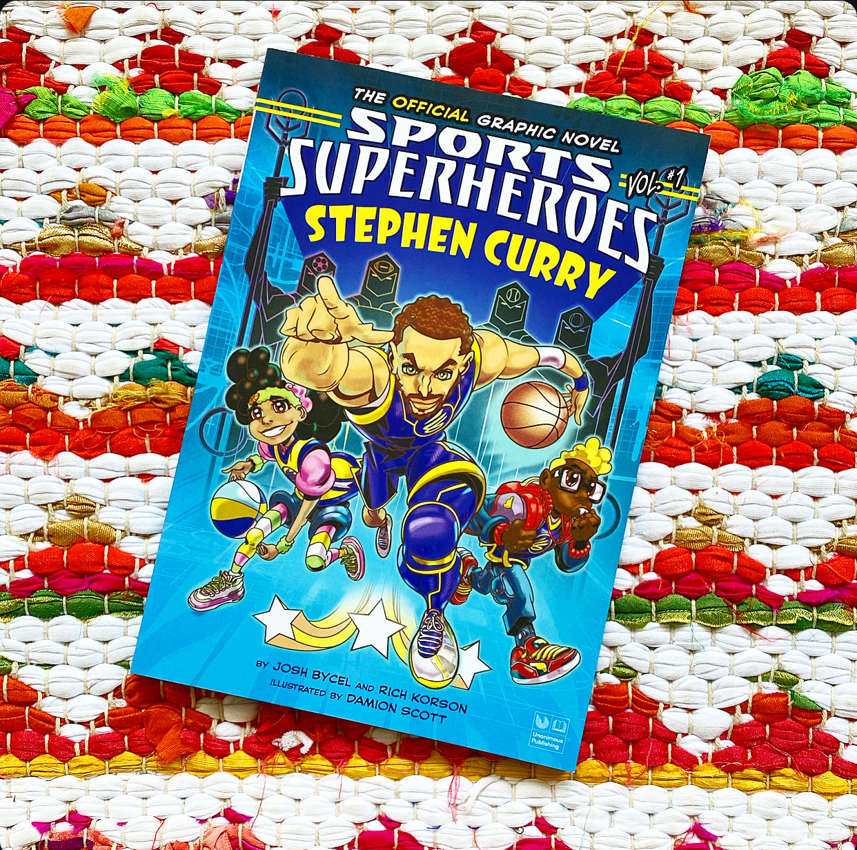 Stephen Curry: The Official Graphic Novel | Josh Bycel (Author) + Rich Korson (Author) + Damion Scott (Illustrator)