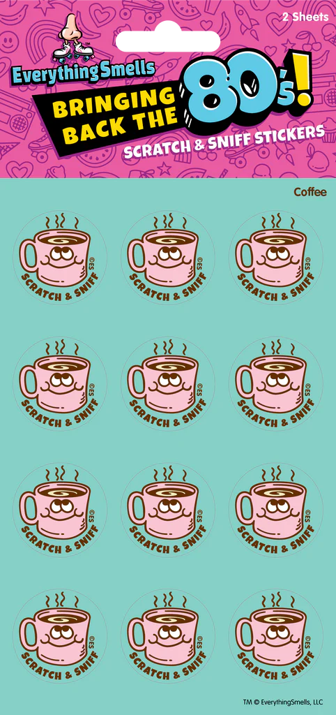 Cup Of Coffee Scratch & Sniff Stickers | EverythingSmells