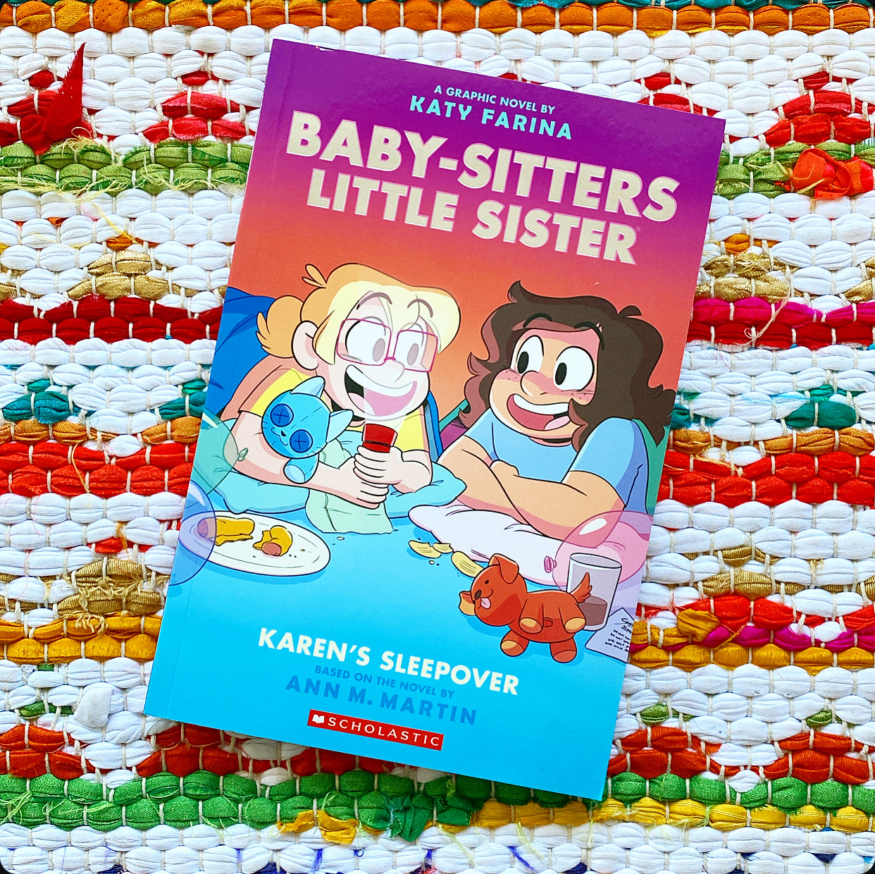 Karen's Sleepover: A Graphic Novel (Baby-Sitters Little Sister #8) | Ann M. Martin (Author) + Katy Farina (Illustrator)