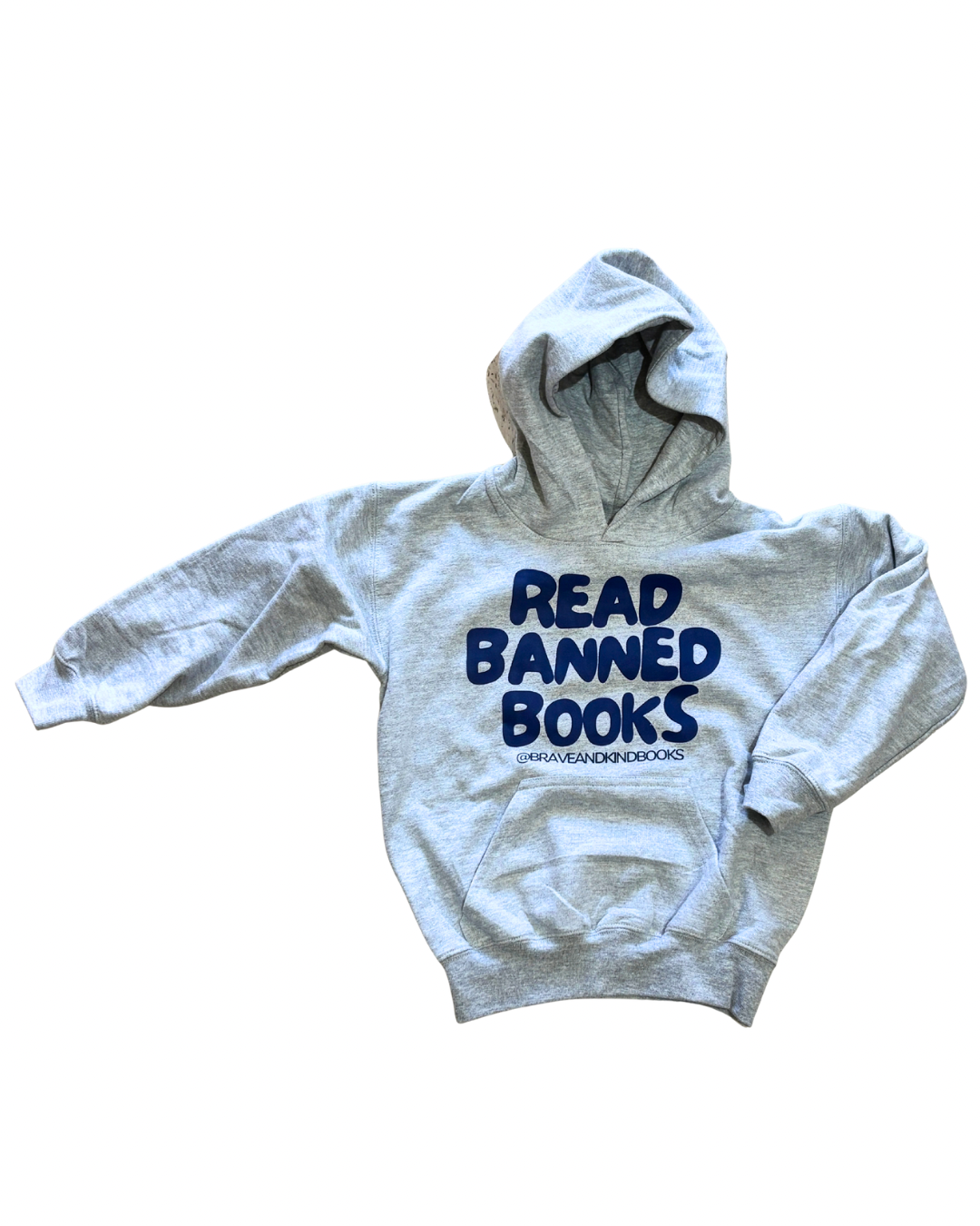Read Banned Books Youth Sweatshirt - Light Gray