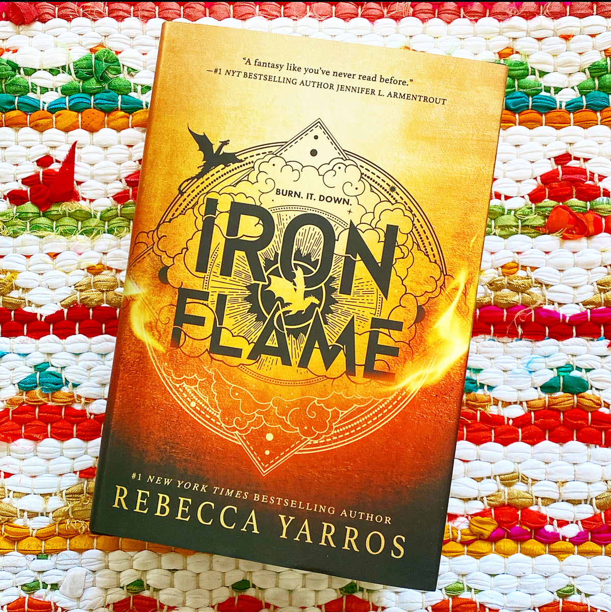 Iron Flame (The Empyrean Book 2) by Rebecca Yarros Limited Edition by  Rebecca Yarros, Hardcover | Pangobooks