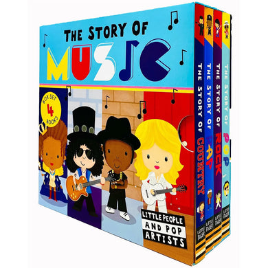 The Story of Music: The Story of Rock, the Story of Pop, the Story of Rap, the Story of Country | Lindsey Sagar (Illustrator)