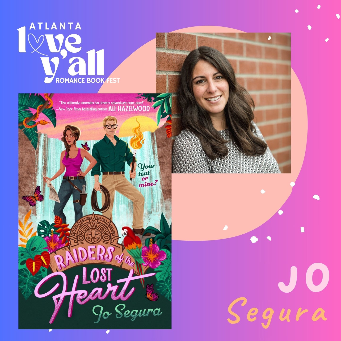LOVE Y'ALL BOOK FEST: Jo Segura