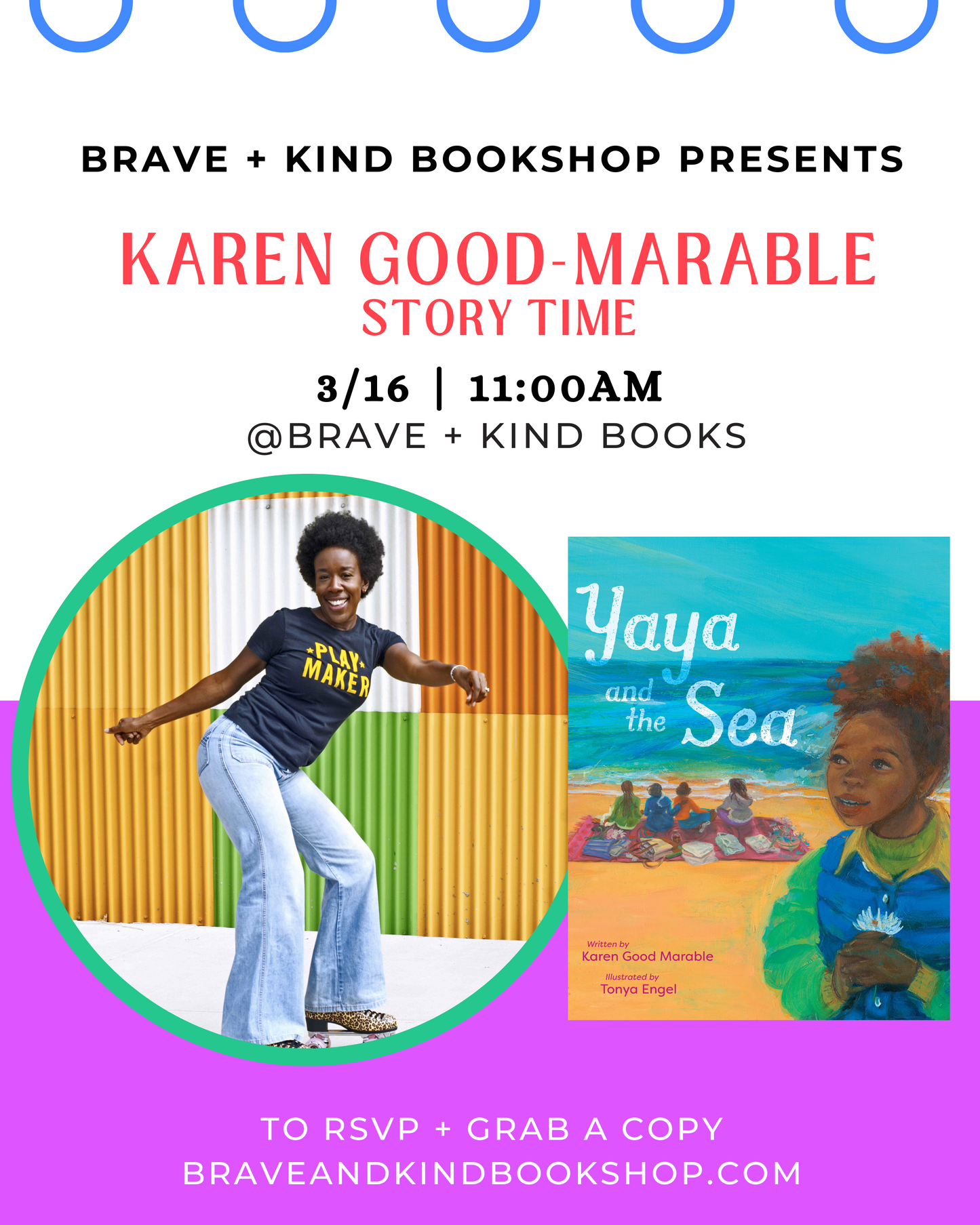 Yaya and the Sea | Karen Good Marable (Author) + Tonya Engel (Illustrator)