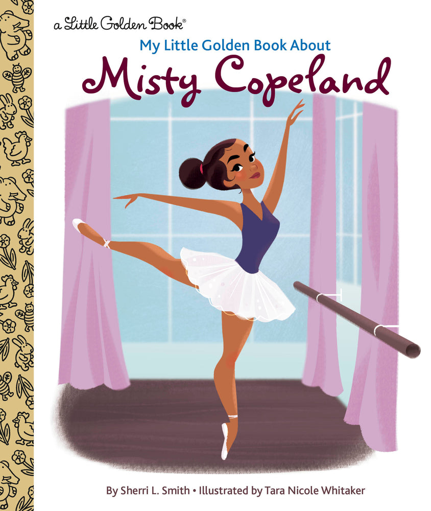 My Little Golden Book About Misty Copeland | Sherri L. Smith (Author) + Nicole Whitaker (Illustrator)