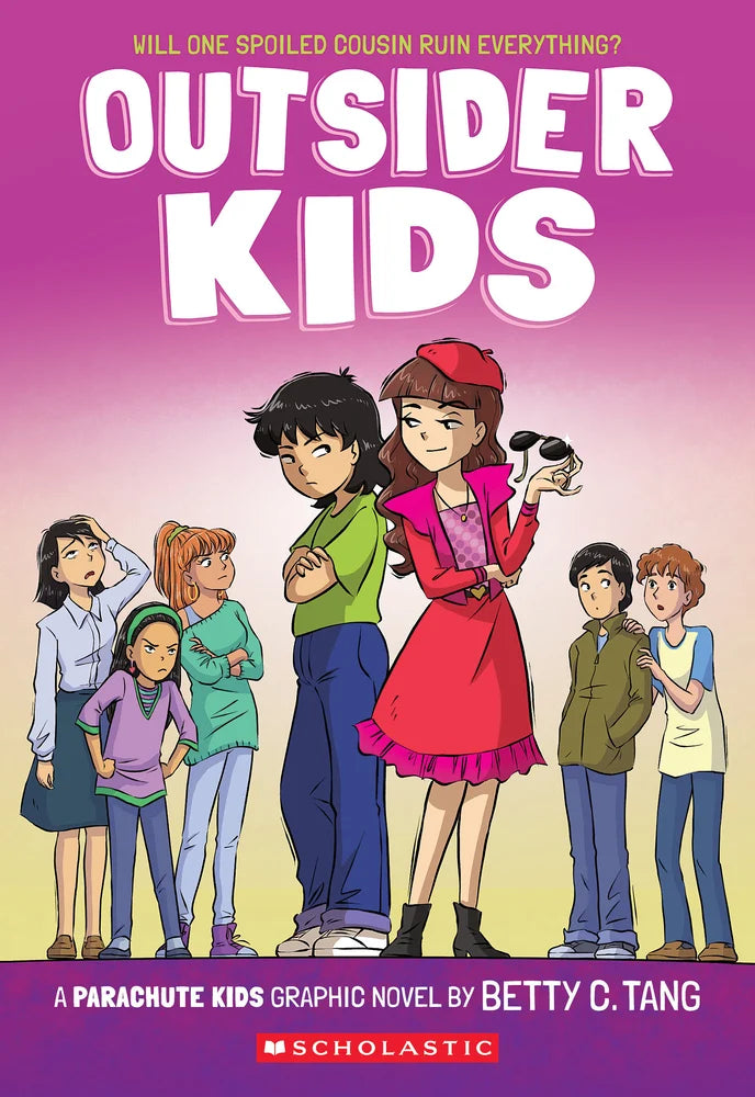 Outsider Kids: A Parachute Kids Graphic Novel (Parachute Kids #2) | Betty C. Tang (Author)